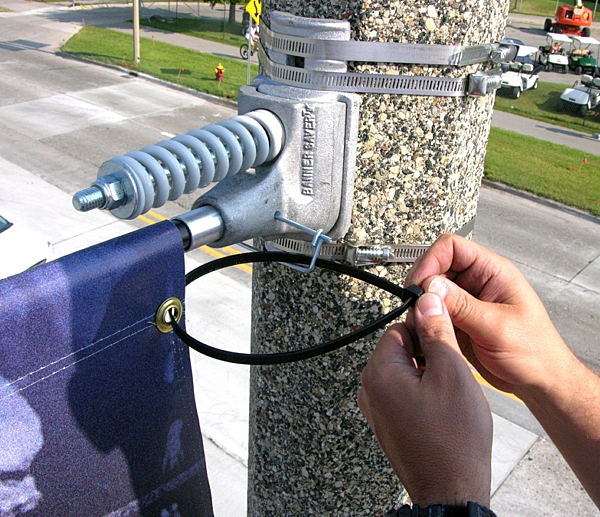 Standard banding installed